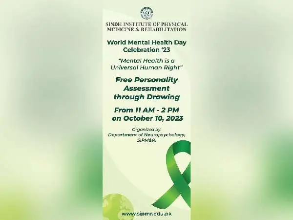 World Mental Health Day Standee - Faraz Akbar